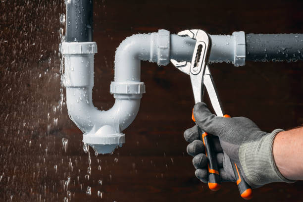 Professional Leak Detection technician working in Girardville, PA